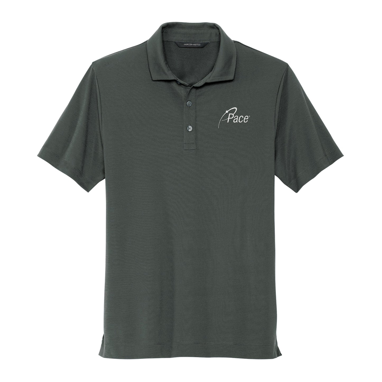 Anchor Grey MERCER+METTLE - Stretch Jersey Polo