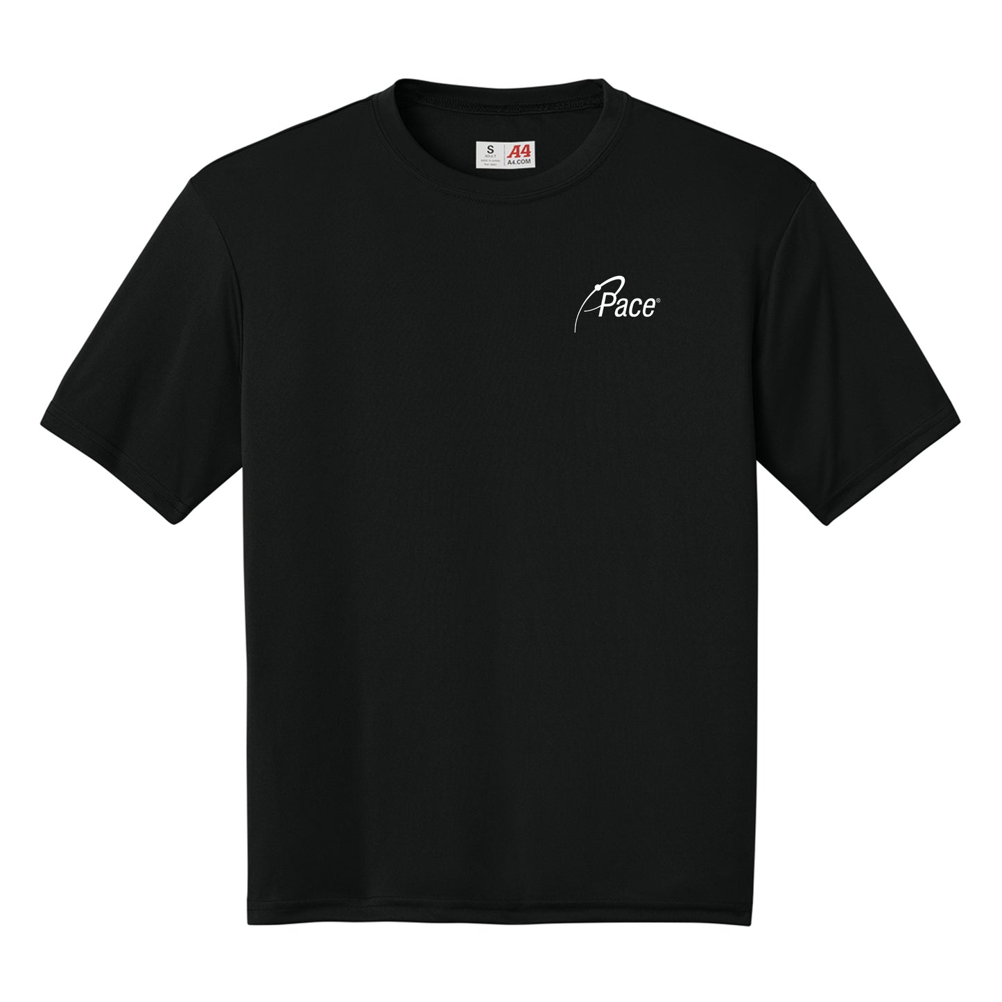 Black A4 Cooling Performance Short Sleeve Tee