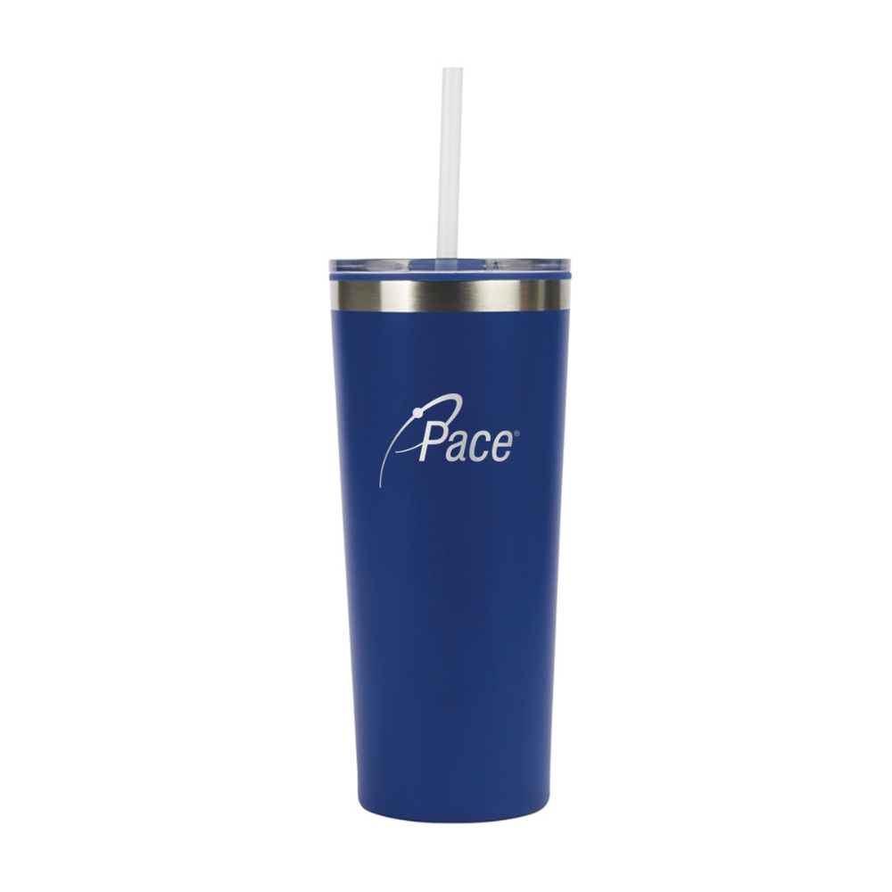 Bergen 24 oz. Steel/100% Recycled PP Liner Travel Tumbler