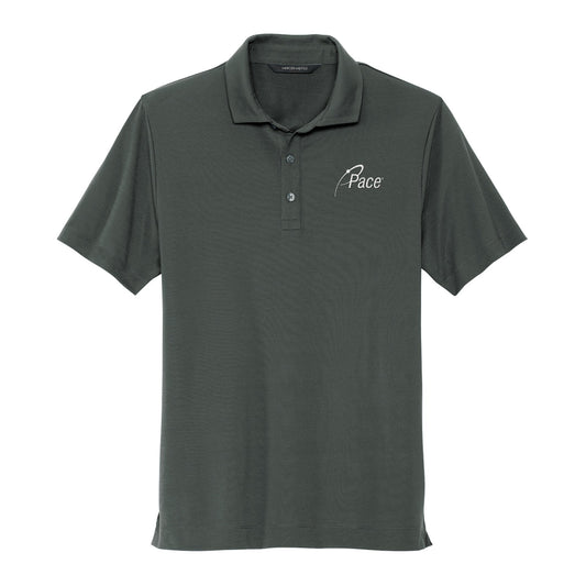 Anchor Grey MERCER+METTLE - Stretch Jersey Polo