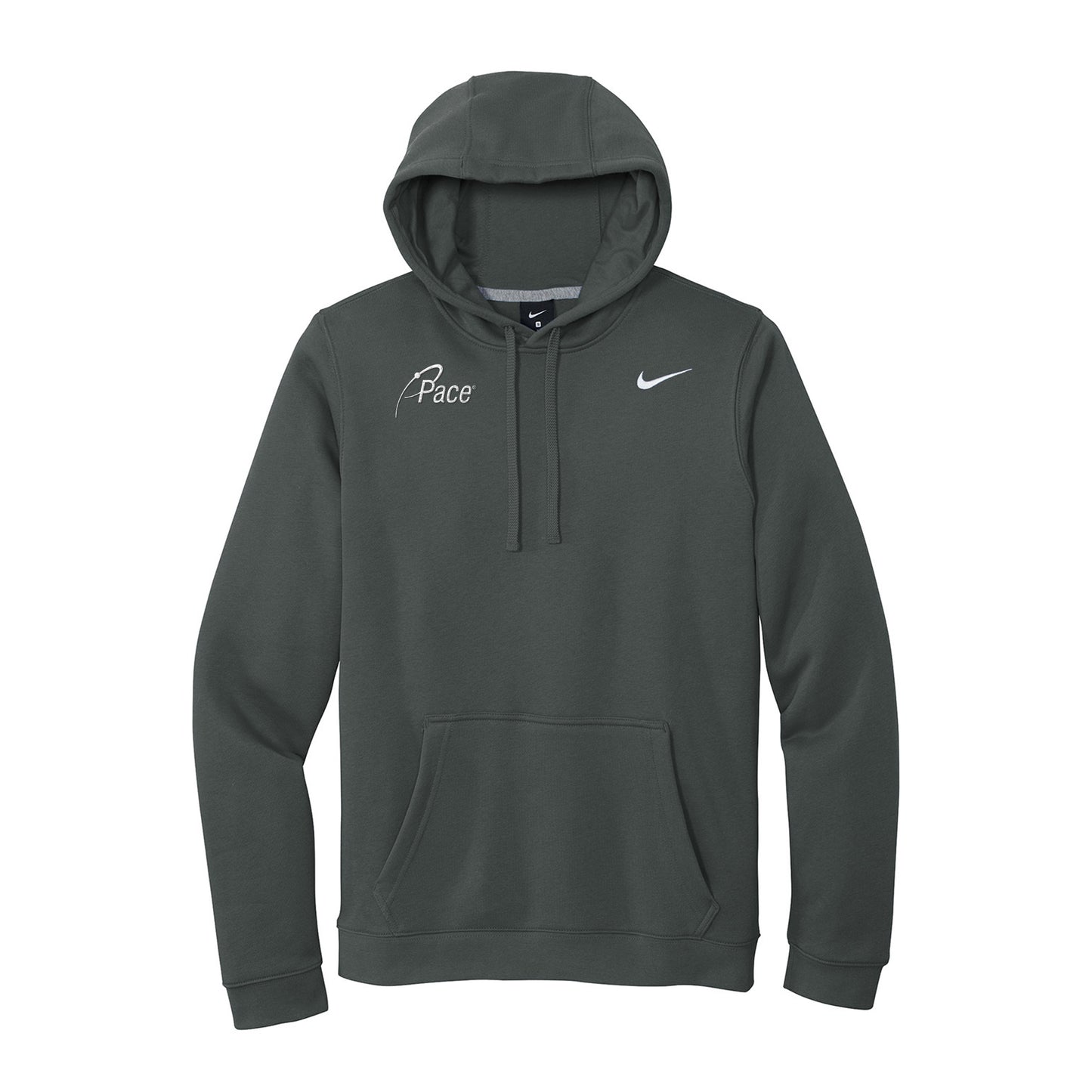 Anthracite Nike Club Fleece Pullover Hoodie