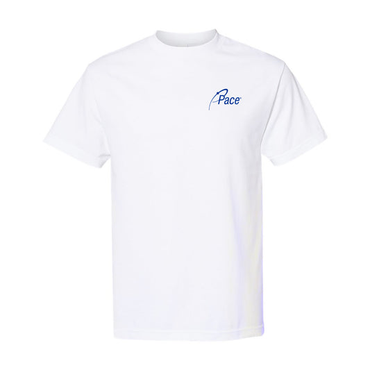 White American Apparel Heavyweight Cotton Tee