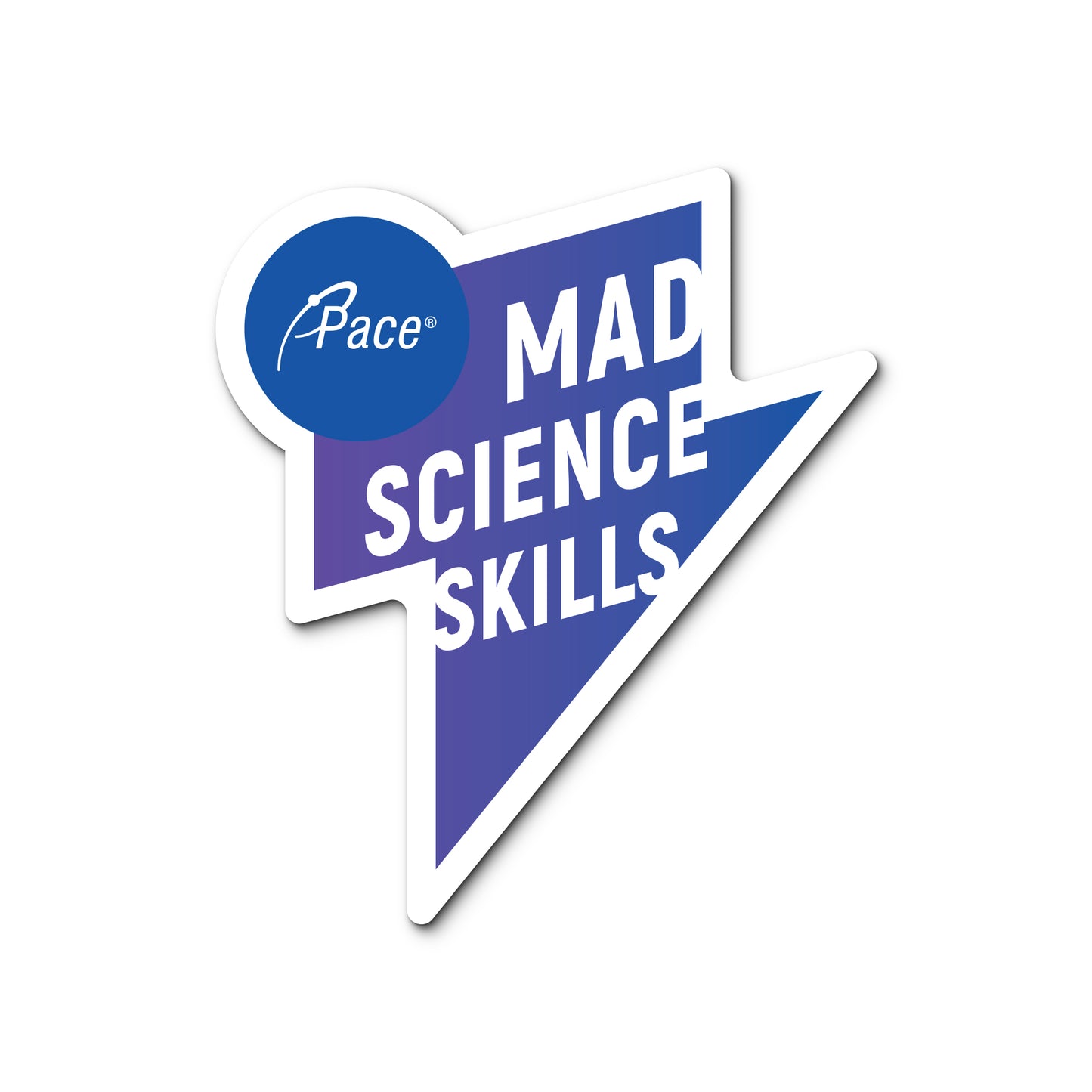 Mad Science Skills Lightning Bolt Stickers (25/pack)