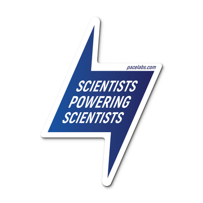 Scientists Powering Scientists Stickers (25/pack)