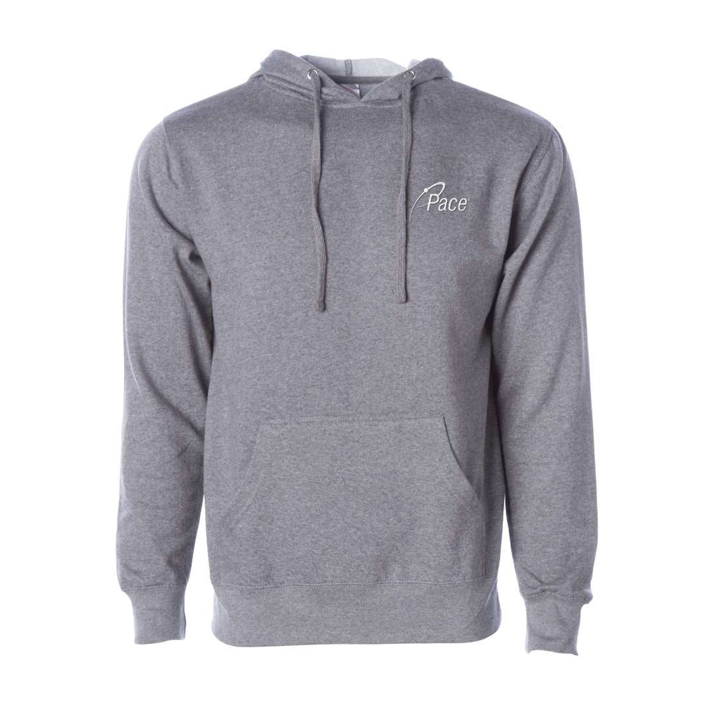Gunmetal Heather Midweight Hooded Pullover