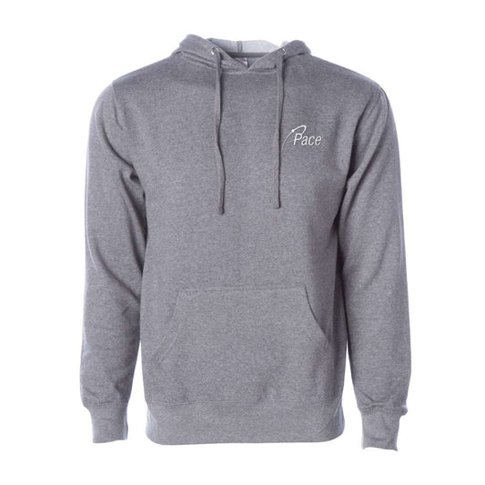 Gunmetal Heather Midweight Hooded Pullover