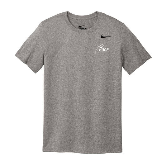 Carbon Heather Nike Team rLegend Tee