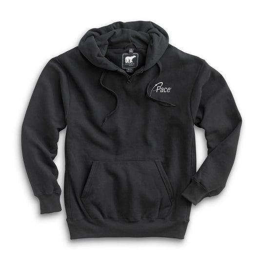 Black White Bear Heavyweight Hoody