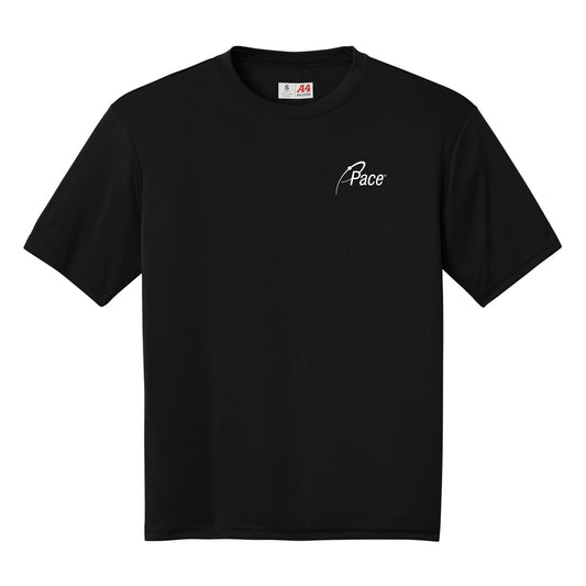 Black A4 Cooling Performance Short Sleeve Tee